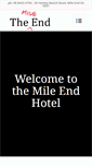 Mobile Screenshot of mileendhotel.com.au